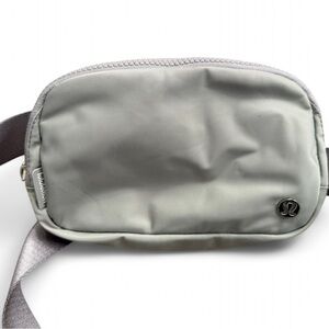 LULULEMON gray belt bag, excellent condition!